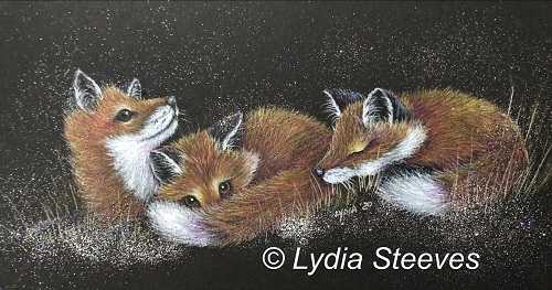 Christmas Eve Foxes - CP e-packet